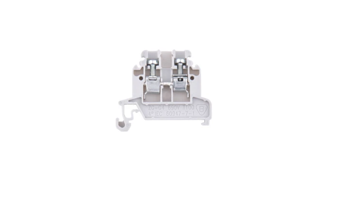 Złączka szynowa 2-przewodowa 4 mm2 szary ZG-G4 A11-8208