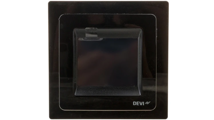 Termostat DEVIreg Touch 230V 16A 5-45C IP21 czarny 140F1069