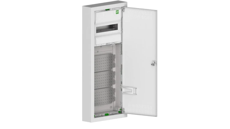 Rozdzielnica modułowa MSF TWIN RN 1x12 (N+PE) + 3X12 natynkowa multimedialna IP30 2015-10