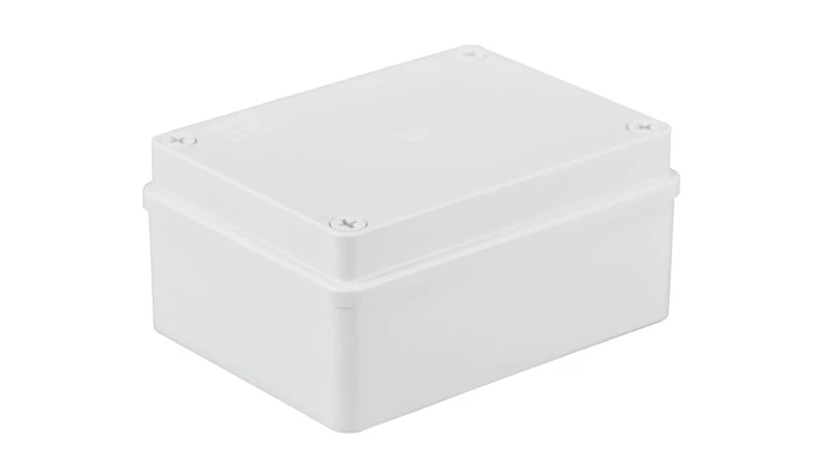 Puszka n/t hermetyczna 150x110x70 bez dławików IP65 biała S-BOX 316B