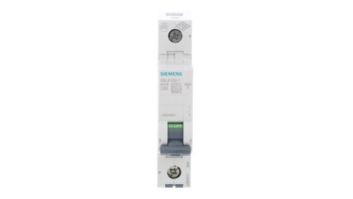 Wyłącznik nadprądowy 1P C 63A 6kA AC SENTRON 5SL6163-7