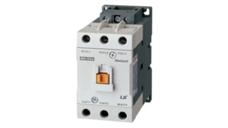 Stycznik LS Electric, 22A w AC-3, moc 11kW, napięcie cewki 24VDC, styki pomocnicze 1a1b 1347100300 MC-22B 24VDC 1A1B