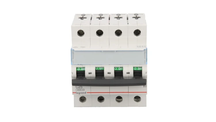 Wyłącznik nadprądowy 4P C 25A 6kA AC S304 TX3 403564