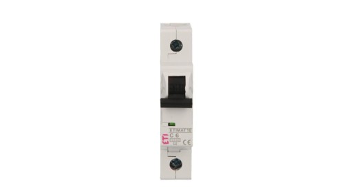 Wyłącznik nadprądowy 1P C 6A 10kA AC ETIMAT10 002131712