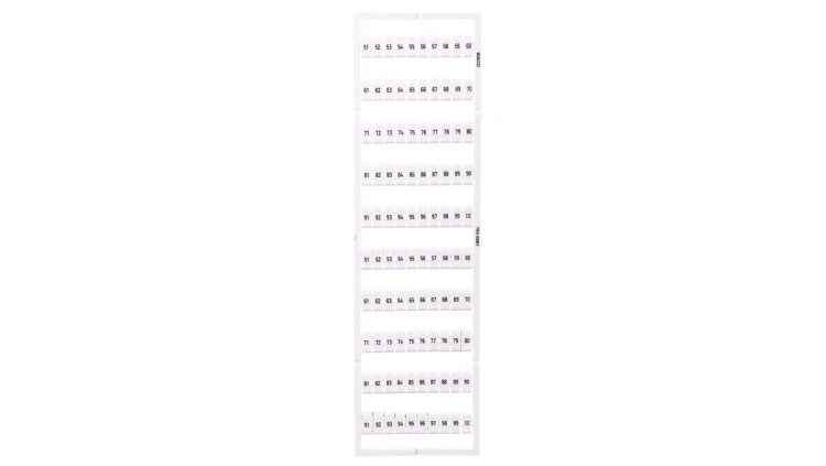Oznaczniki WMB 2x 51-100 793-5507 /5szt./