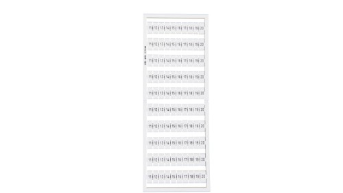 Ramka z oznacznikami 10x 11-20 209-503 /5szt./