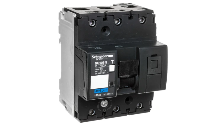Wyłącznik nadprądowy 3P C 100A 20kA AC NG125N 18642