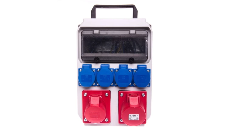 Rozdzielnica stacjonarna HEL 1x32A/4P+1x16A/4P+4x16AGS230V 9012605W