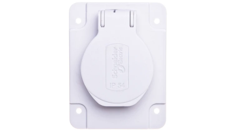Gniazdo stałe 3P 16A 230V szare IP54 PKS61G
