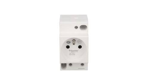 Gniazdo modułowe serwisowe 2P+Z 16A 250V na szynę iPC A9A15306