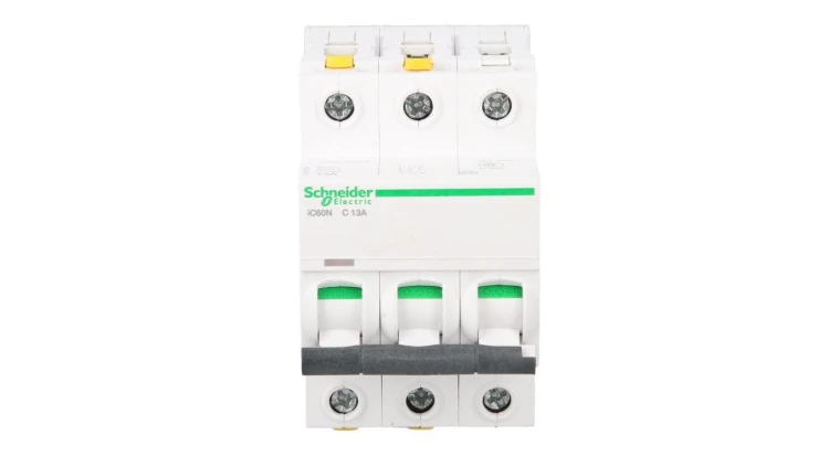 Wyłącznik nadprądowy 3P C 13A 6kA AC iC60N-C13-3 Acti9 A9F04313