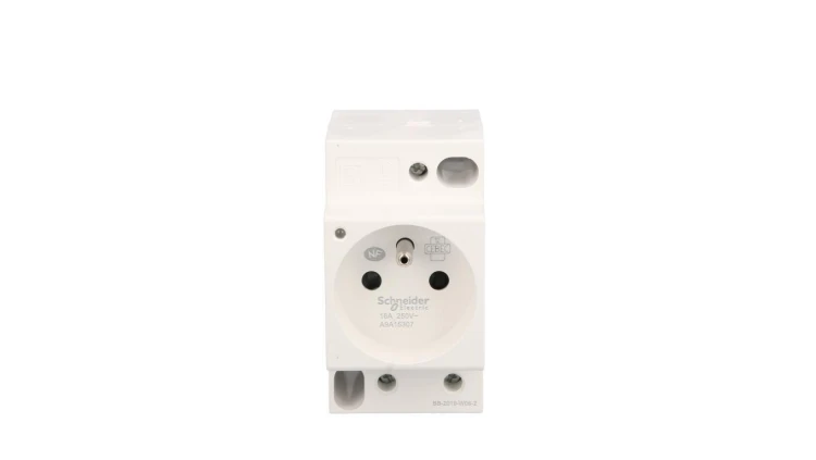 Gniazdo modułowe serwisowe 2P+Z 16A LED A9A15307