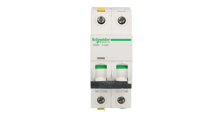Wyłącznik nadprądowy 2P C 32A 6kA AC iC60N-C32-2 Acti9 A9F04232