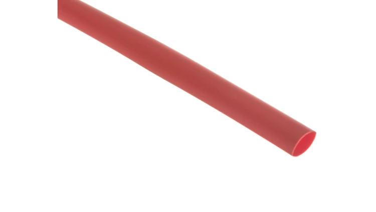 Rura termokurczliwa cienkościenna, odcinki 1m, SRC1 6,4/3,2 czerwona, 427544 /50szt./