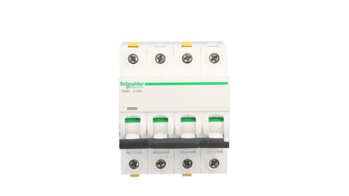 Wyłącznik nadprądowy 4P C 40A 6kA AC iC60N-C40-4 Acti9 A9F04440