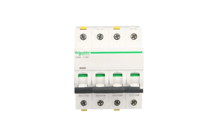 Wyłącznik nadprądowy 4P C 40A 6kA AC iC60N-C40-4 Acti9 A9F04440