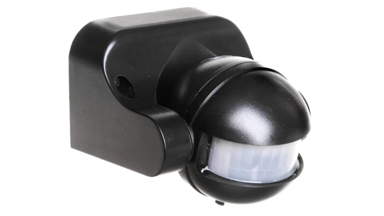 Czujnik ruchu 1200W 180 stopni IP44 czarny 5 lat gwarancji OR-CR-201/B