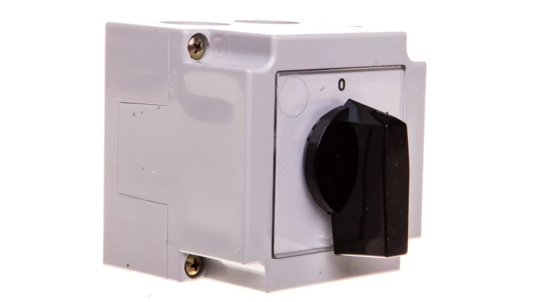 Łącznik krzywkowy 0-1 4P 10A w obudowie 4G10-92-PK R014 63-840398-011