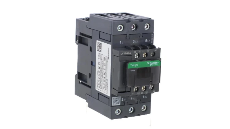 TeSys Deca Stycznik mocy 40A 3P 24V AC 1Z 1R (EVK) LC1D40AB7