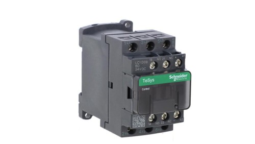 TeSys Deca Stycznik mocy 9A 3P 24V DC 1Z 1R LC1D09BD