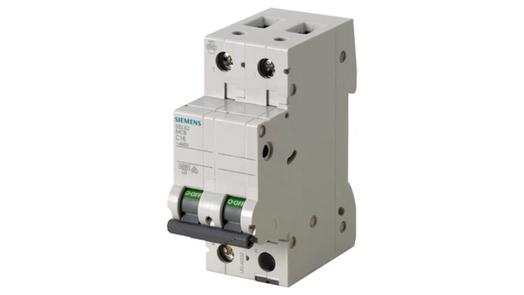 Wyłącznik nadprądowy 2P B 16A 6kA AC SENTRON 5SL6216-6