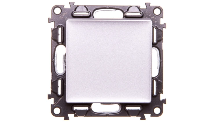 VALENA LIFE Łącznik jednobiegunowy aluminium 752301