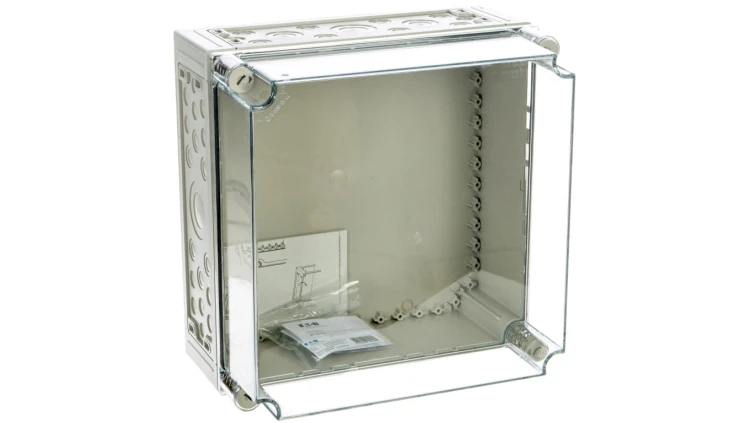 Obudowa 375x375x225mm IP65 pokrywa transparentna CI44E-200 036182
