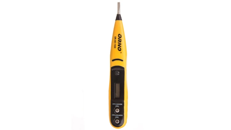Próbnik instalacji elektryczynej 12-250V 50-500Hz OR-AE-1320 Fazer