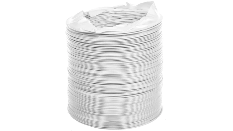 Kanał okrągły elastyczny PCV fi 100mm biały WP363 /3m/