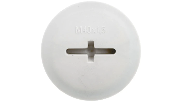 Zaślepka poliamidowa M40 IP68 z O-Ring SKINDICHT BLK-GL-M 40X1,5 jasnoszara 52006157
