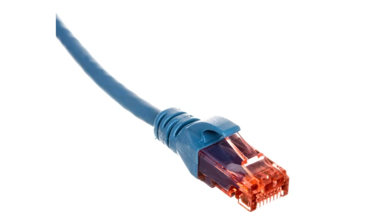 Kabel krosowy (Patch Cord) U/UTP kat.6 niebeski 2m DK-1612-020/B