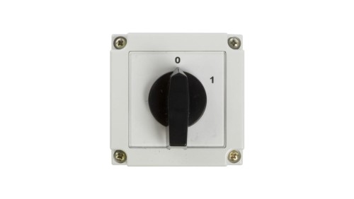 Łącznik krzywkowy 0-1 3P 10A w obudowie IP55 4G10-10-PK R014 63-840306-011