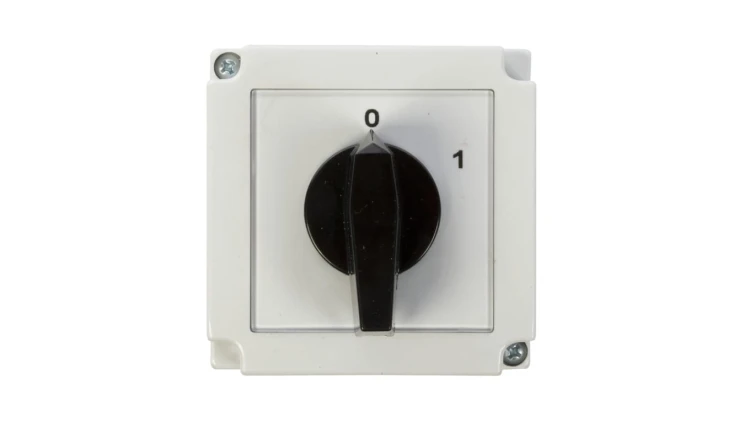 Łącznik krzywkowy 0-1 1P 16A w obudowie 4G16-90-PK R114 63-840392-021
