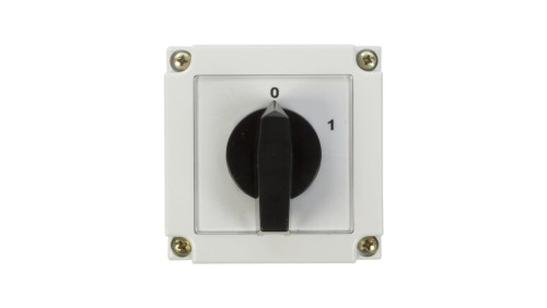 Łącznik krzywkowy 0-1 1P 10A w obudowie 4G10-90-PK R014 63-840392-011
