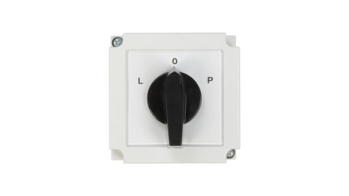 Łącznik krzywkowy L-0-P 3P 25A w obudowie 4G25-11-PK R114 63-840309-031