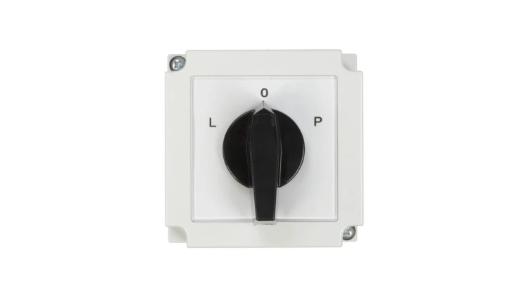 Łącznik krzywkowy L-0-P 3P 25A w obudowie 4G25-11-PK R114 63-840309-031
