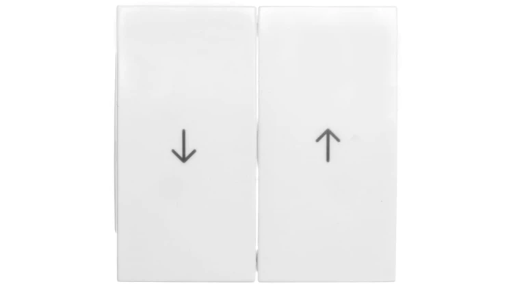 B.Kwadrat Klawisz podwójny symbol /strzałka/ biały 5316258999