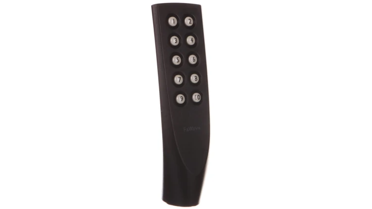 Pilot sterowania radiowego 10-przyciskowy zasilanie 3V, bateria CR2032 FiWave FW-RC10