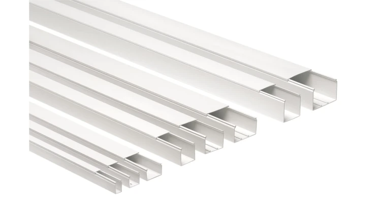 Kanał kablowy z pokrywą CP 50x50biały /2m/ ECCP5050B