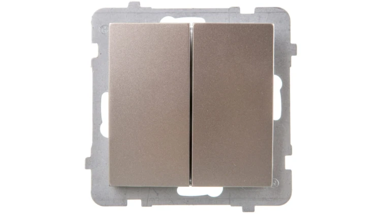 AS Łącznik świecznikowy satyna light ŁP-2G/m/45