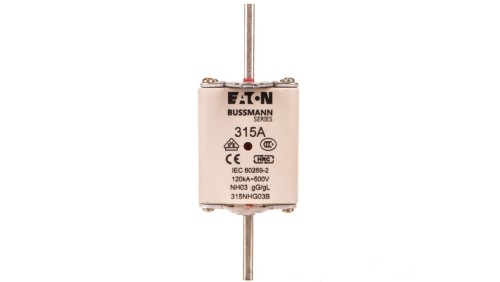 Wkładka bezpiecznikowa NH3 315A gL/gG 500V 315NHG03B