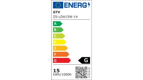 Żarówka E14 specjalna do lodówki 15W 90lm 3000K AC220-240V ZS-LDA15W-14