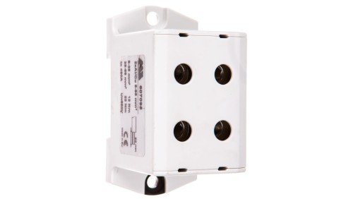 Złączka szynowa 2-torowa 16-95mm2 szara EURO multiOTL 95 2xAl/Cu 607095