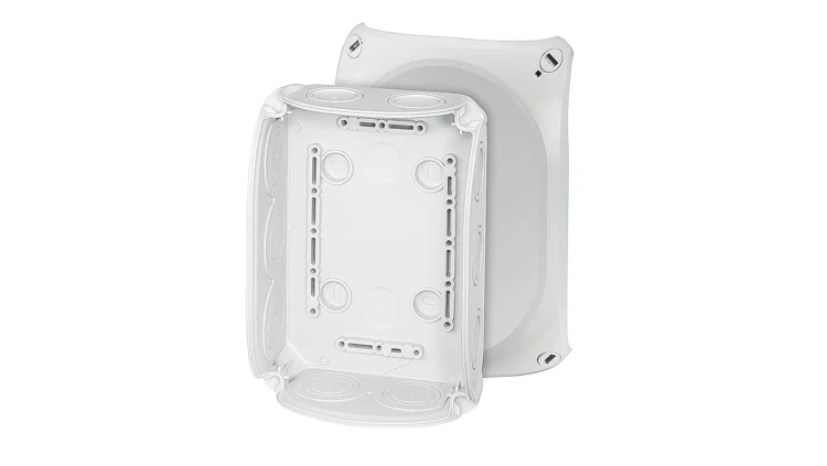 Puszka odgałęźna 180x130x77 bez zacisków IP66 szara DK 1000 GZ 62000156