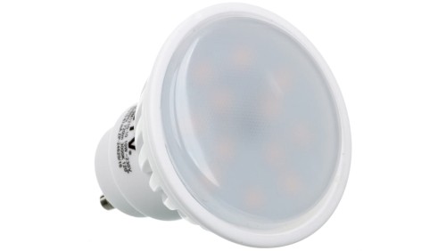 Żarówka LED GU10 10W 720lm 3000K AC180-250V 120st. LD-SM1210-10