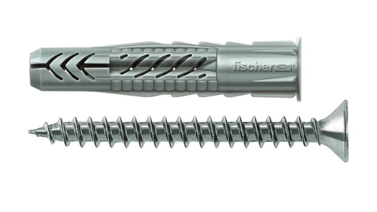 Kołek uniwersalny z wkrętem UX 8x50R S/25 094760 /25szt./
