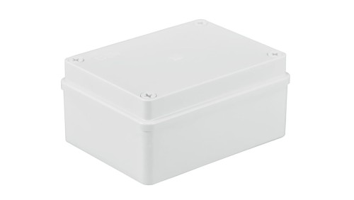 Puszka n/t hermetyczna 150x110x70 bez dławików IP65 biała S-BOX 316B