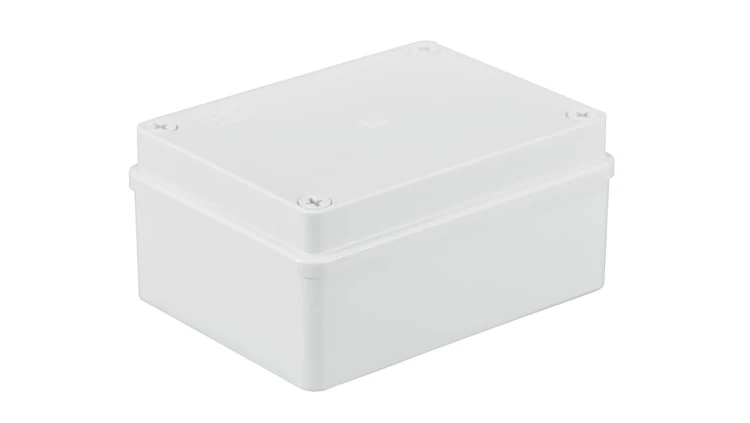 Puszka n/t hermetyczna 150x110x70 bez dławików IP65 biała S-BOX 316B