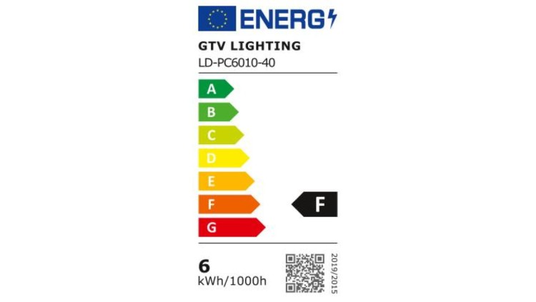 Żarówka LED GU10 5,6W 410lm 4000K AC220-240V 120st. LD-PC6010-40
