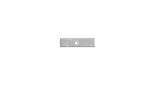Taśma aluminiowa cięta 40 mm z otworem 3,4 mm /1kg/ TA-C-40/1 /862szt./
